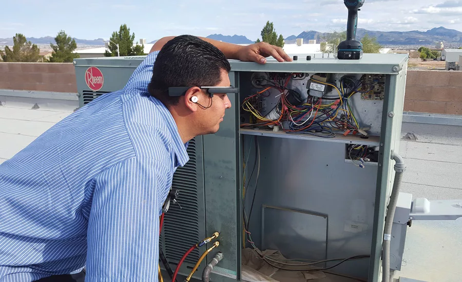 Industry-First AR for HVAC